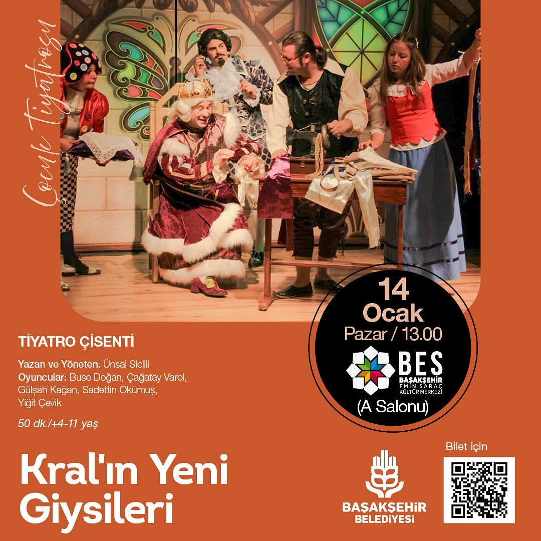 Başakşehir Belediyesi - Çocuk Tiyatrosu "Kral'ın Yeni Giysileri"